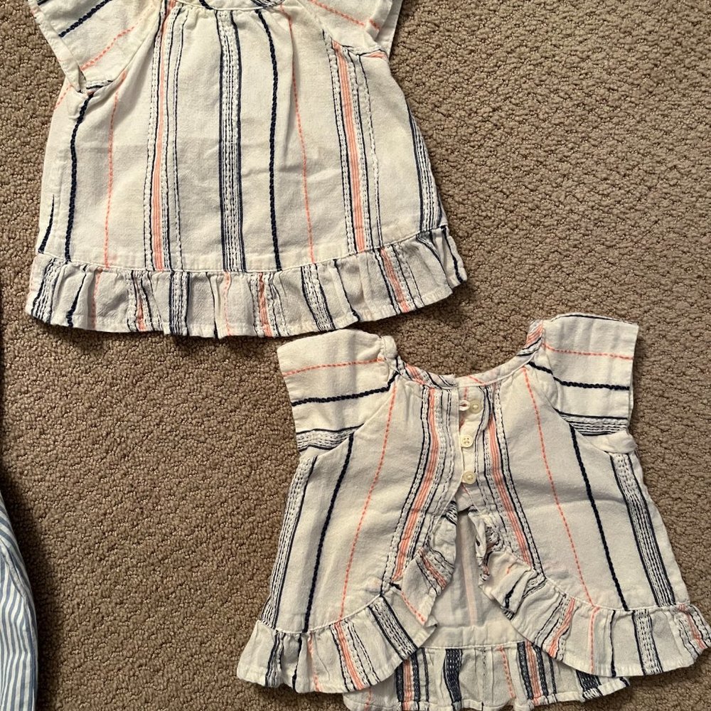 9 Baby Girl Outfits/Tops - Picture 2 of 3